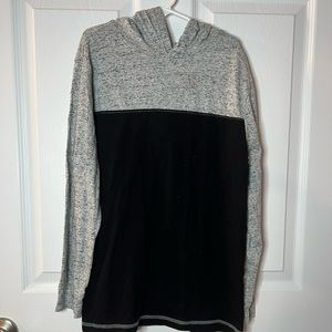 Arizona Boys Black & Gray Hoodie Long Sleeve Shirt 10/12
